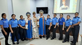 Conferencia en el Centro de capacitación del Ministerio del Interior de Rusia en Nicaragua