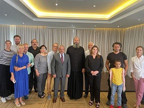 Sobre la visita del Rector de la Iglesia Ortodoxa rusa a la Ciudad de San Salvador