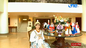 Transmisión en la televisión de Honduras de la conferencia de la esposa del Embajador de Rusia