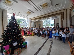 La celebración del Año Nuevo en la Embajada de Rusia en Nicaragua La celebración del Año Nuevo en la Embajada de Rusia en Nicaragua