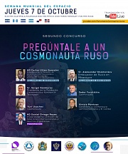 Embajada de Rusia participa en la reunión de los escolares centroamericanos con los cosmonautas rusos