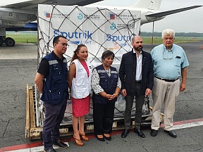 La vacuna rusa “Sputnik Light” llegó a Nicaragua La vacuna rusa “Sputnik Light” llegó a Nicaragua