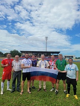 Los diplomáticos rusos en Nicaragua tomaron parte en un torneo de fútbol en apoyo a Palestina