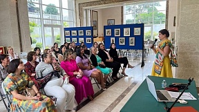 Conferencia sobre la vida y obra de la pintora Zinaida Serebryakova en la Embajada de Rusia en Nicaragua