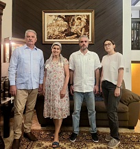 La reunión de los Embajadores de Rusia y Abjasia en Nicaragua La reunión de los Embajadores de Rusia y Abjasia en Nicaragua