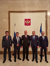 Reunión del Embajador de Rusia en Nicaragua con las delegaciones de Abjasia y Osetia del Sur 