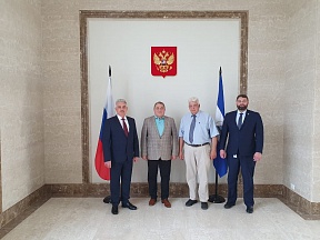 Reunión del Embajador de Rusia en Nicaragua con el Director del Instituto de Vacunas y Sueros de San Petersburgo