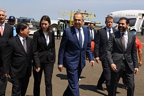 La visita del Ministro de Relaciones Exteriores de Rusia a Nicaragua La visita del Ministro de Relaciones Exteriores de Rusia a Nicaragua