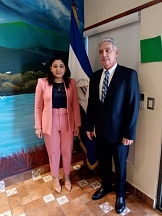 Sobre la reunión del Embajador de Rusia con la Procuradora General de la República de Nicaragua